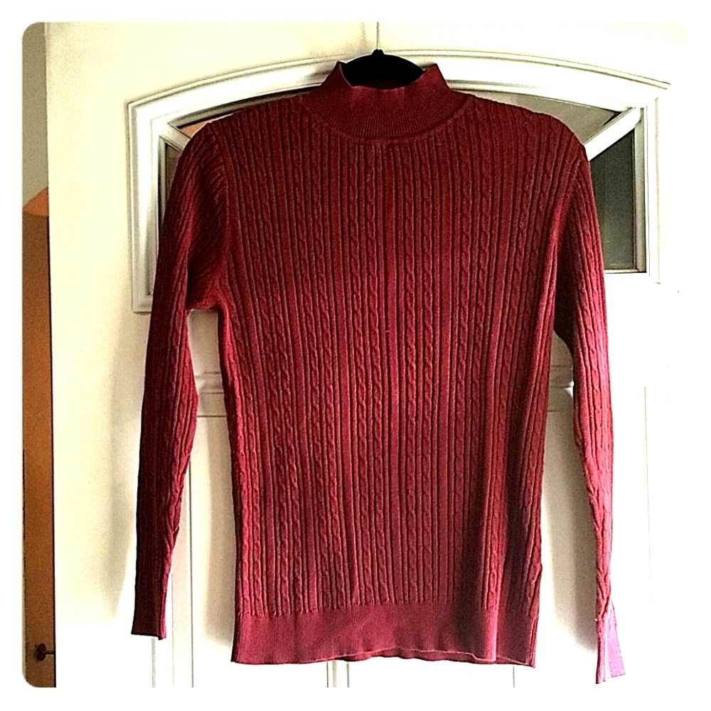 Wine sweater M